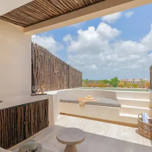 Private Pool And Rooftop In Aldea Zama, 24 7 Security In A Gated Community 15 , Tulum Mexique